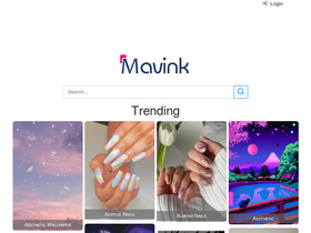 'mavink.com' screenshot