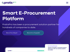 'pratis.net' screenshot