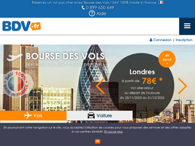 'bourse-des-vols.com' screenshot