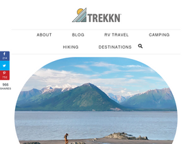 'trekkn.co' screenshot