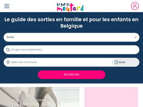 'lepetitmoutard.be' screenshot
