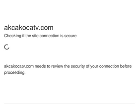 'akcakocatv.com' screenshot