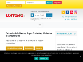'lottomio.it' screenshot
