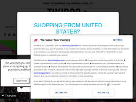 'tikiboo.co.uk' screenshot