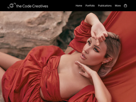 thecodecreatives.com homepage screenshot