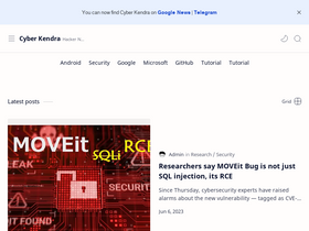 'cyberkendra.com' screenshot