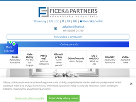 'ficek.sk' screenshot