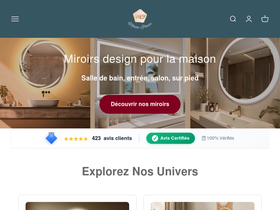 Miroir France homepage screenshot