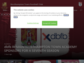 'ntfc.co.uk' screenshot