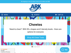 'arktherapeutic.com' screenshot