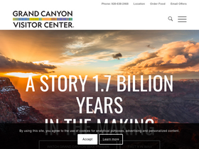 'explorethecanyon.com' screenshot