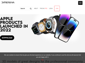 'dimensiva.com' screenshot