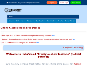 'jurisacademy.com' screenshot