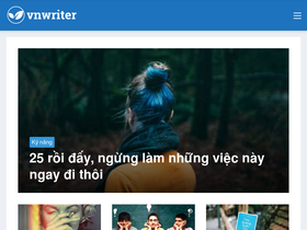 'vnwriter.net' screenshot