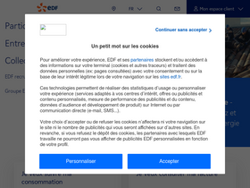 'edf.fr' screenshot