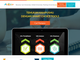 'ayokuliah.id' screenshot