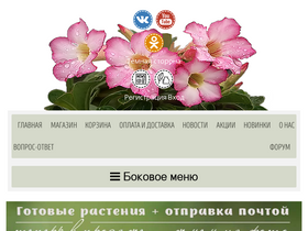 'adenium-doma.ru' screenshot