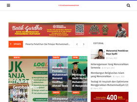 'suaramuhammadiyah.id' screenshot