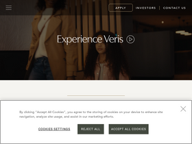 'verisresidential.com' screenshot