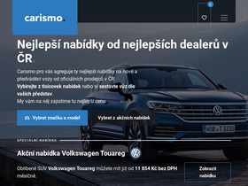 'carismo.cz' screenshot