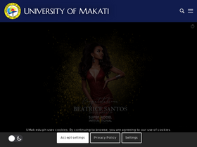 'umak.edu.ph' screenshot