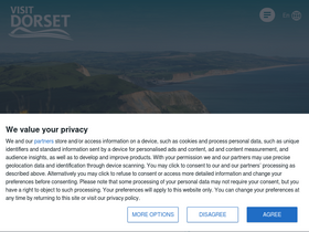 'visit-dorset.com' screenshot