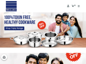 Bhalaria Metal Forming homepage screenshot