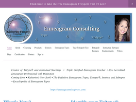 'katherinefauvre.com' screenshot