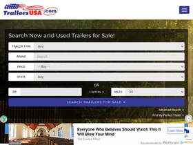 'trailersusa.com' screenshot