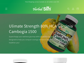 herbalslim.ca homepage screenshot