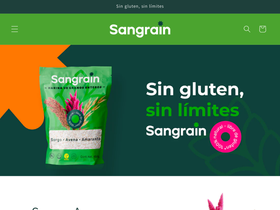 sangrain.com homepage screenshot