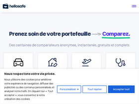 'hellosafe.be' screenshot