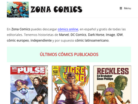 'zonacomics.com' screenshot