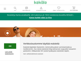 'kekale.fi' screenshot