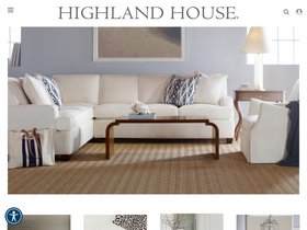 'highlandhousefurniture.com' screenshot