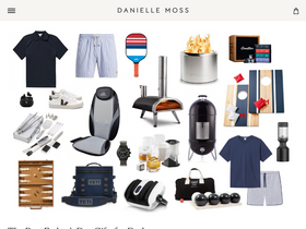 'danielle-moss.com' screenshot