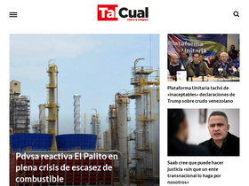 'talcualdigital.com' screenshot