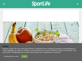 'sportlife.com.br' screenshot