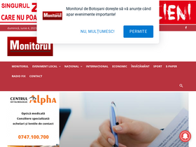 'monitorulbt.ro' screenshot