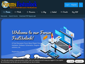 'forums-fastunlock.com' screenshot