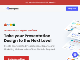 'theslidequest.com' screenshot