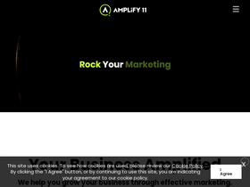 'amplify11.com' screenshot