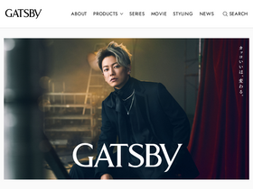 'gatsby.jp' screenshot