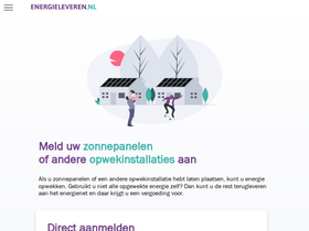 'energieleveren.nl' screenshot