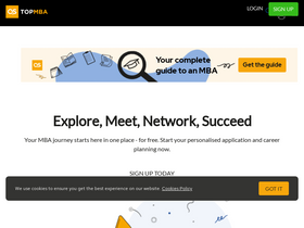 'topmba.com' screenshot