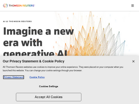 'thomsonreuters.com' screenshot