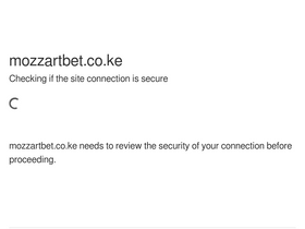 'mozzartbet.co.ke' screenshot