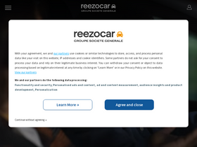 'reezocar.com' screenshot