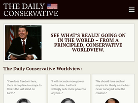'dailyconservative.com' screenshot