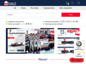 'houseofmodelcars.com' screenshot